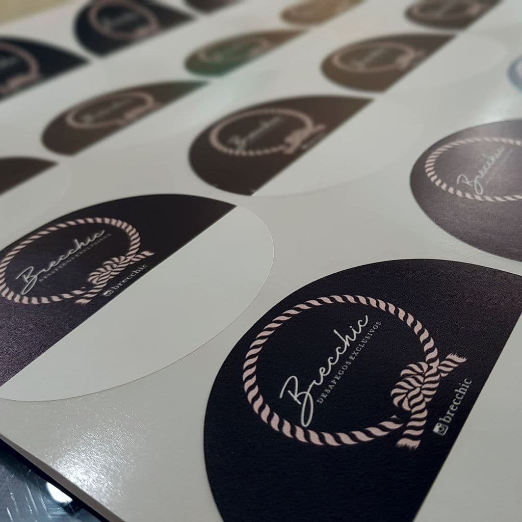 adesivo personalizado redondo viniartedesign