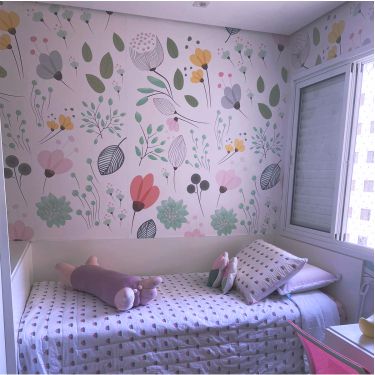 Adesivo vinílico de parede ou papel de parede: existem diferenças? 2 adesivo-vinilico-flores-viniartedesign